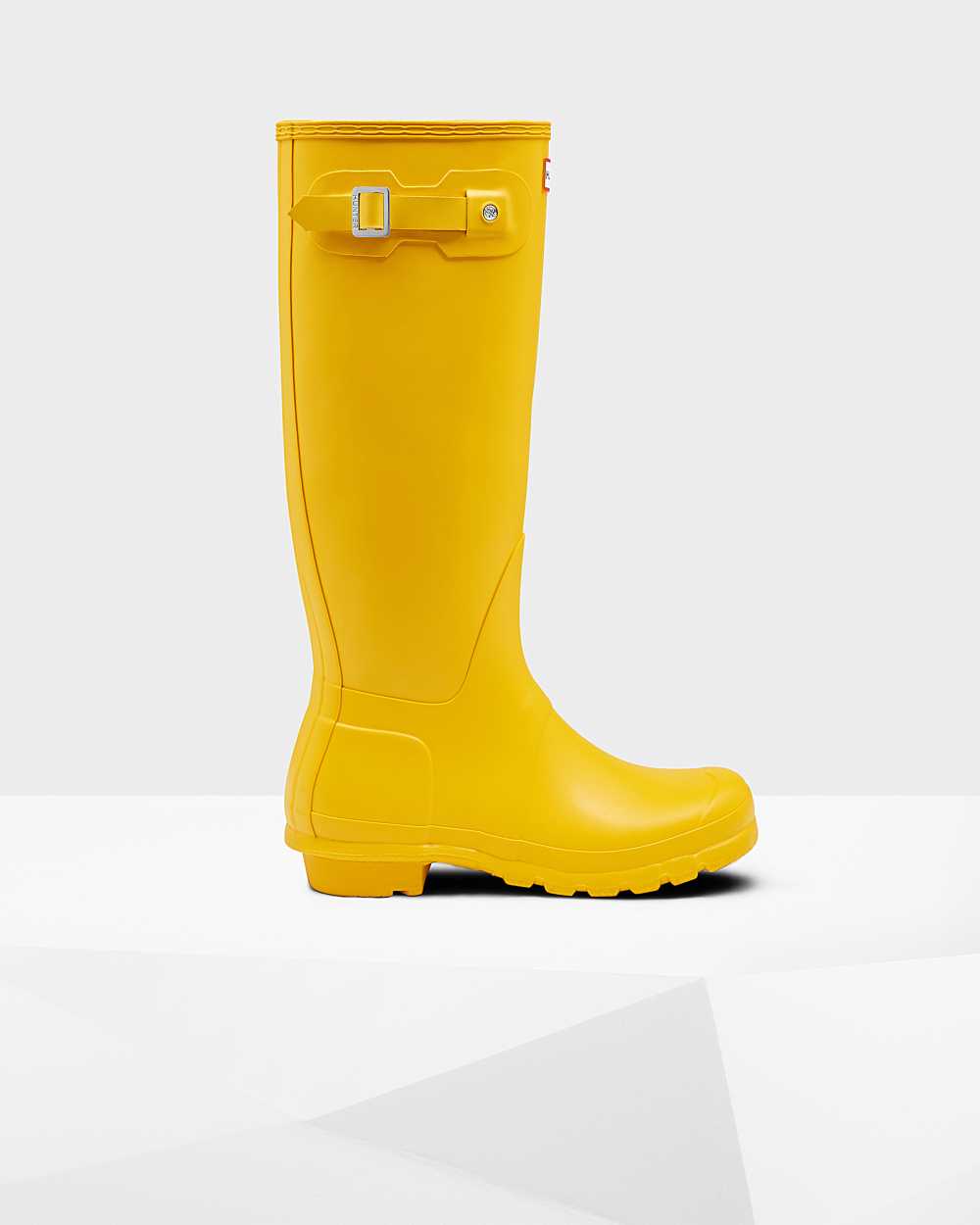 Botas De Agua Mujer - Hunter Original Tall Amarillo - KTPOHQ-409 - Amarillo